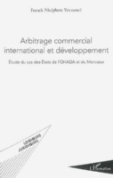 Couverture d’ouvrage : Arbitrage commercial international et développement