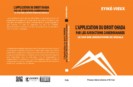 Couverture d’ouvrage : L'application du droit OHADA par les juridictions camerounaises