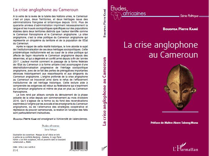 Couverture d’ouvrage : La crise anglophone au Cameroun